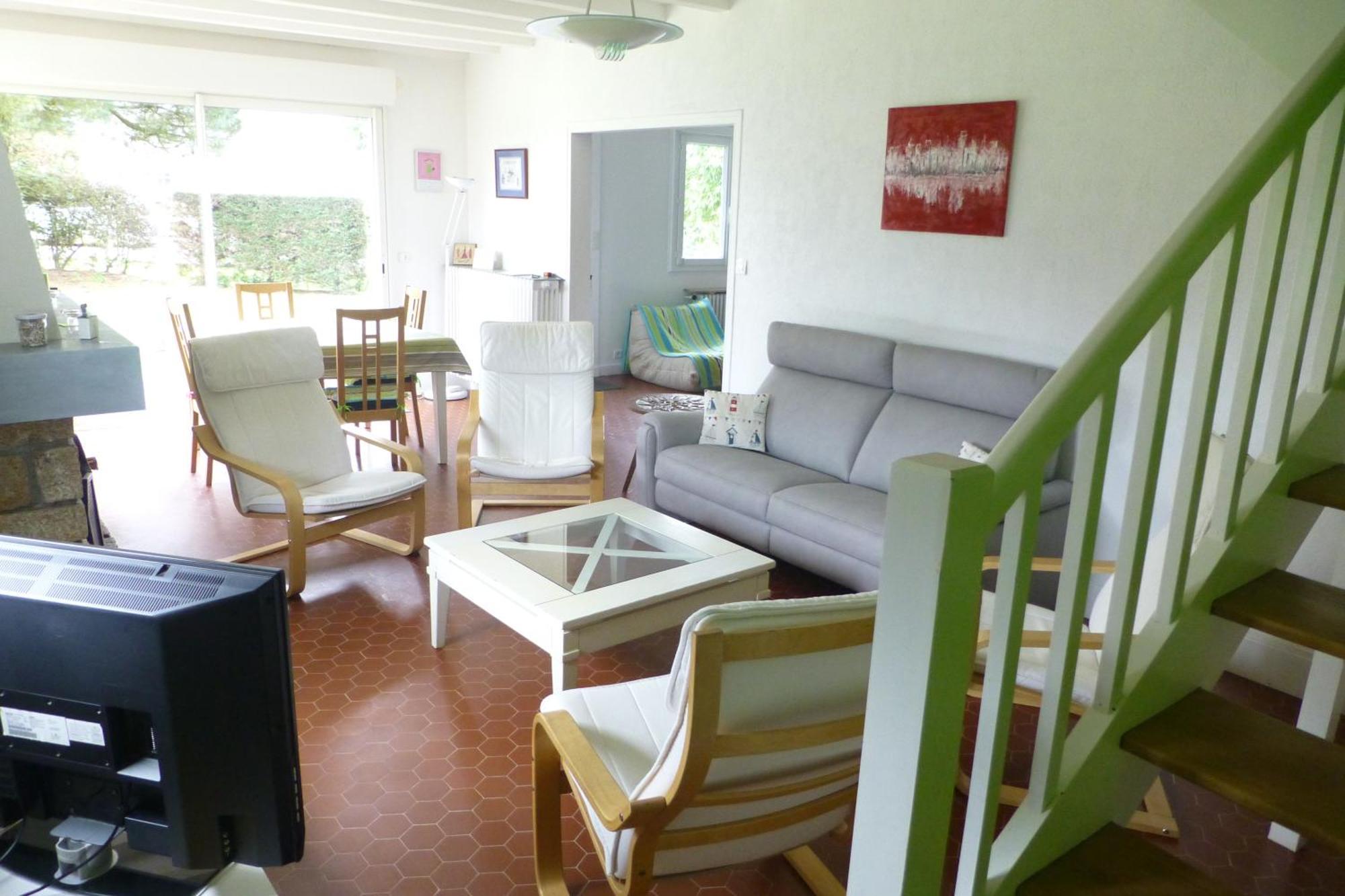 Maison Proche Plage Terrain De Tennis Ле Пулиген Екстериор снимка